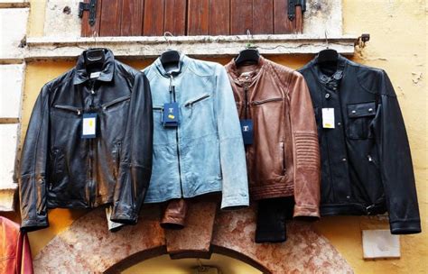 leather jacket brand name scam